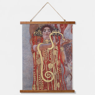 Godin of Health, Hygieia (Salus), Gustav Klimt Hangend Wandkleed