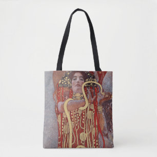 Godin of Health, Hygieia (Salus), Gustav Klimt Tote Bag