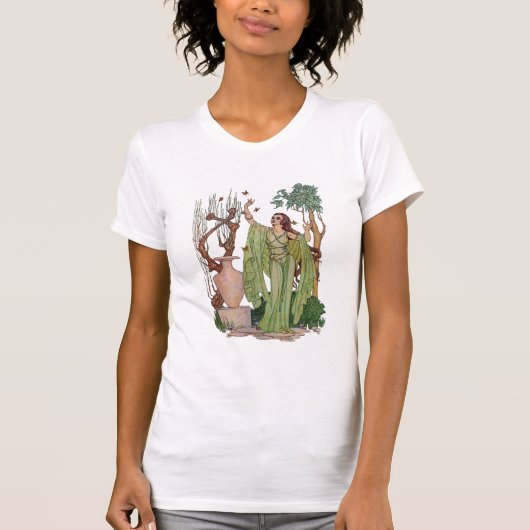 Godin of Spring Dames T-Shirt (Voorkant)