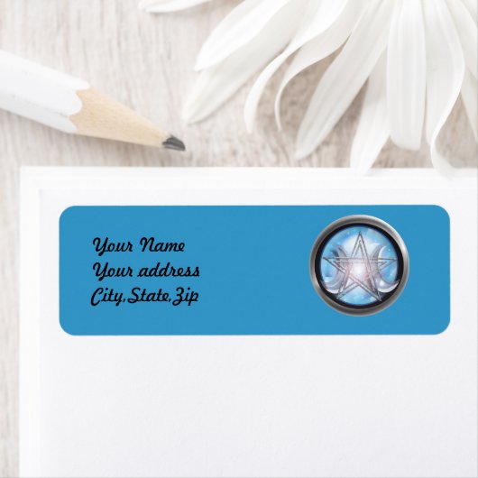 godin-pentakel etiket (Insitu)