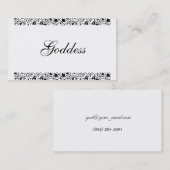 Godin-profielkaart Visitekaartje (Voorkant / Achterkant)