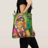 Godin Radha Boodschaptas Tote Bag (Dichtbij)