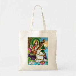 Godin Saraswati boodschappentas Tote Bag