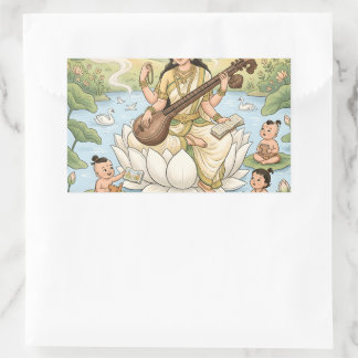 Godin Saraswati Hindoe sticker
