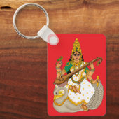 Godin Saraswati Sleutelhanger (Voorkant)