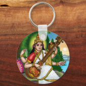 Godin Saraswati Sleutelhanger (Voorkant)