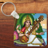 Godin Saraswati Sleutelhanger (Voorkant)