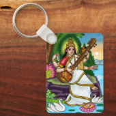 Godin Saraswati Sleutelhanger (Voorkant)