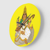 Godin Saraswati wandklok (Hoek)