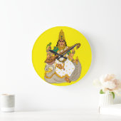 Godin Saraswati wandklok (Huis)
