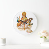 godin sarswati hindu godin les grote klok (Huis)