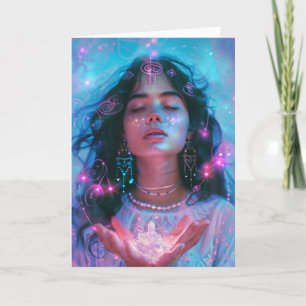 *~* Godin SC4 Crystal Blank Bedankkaart