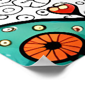 Godin Schilderen Vruchtbaarheid natuur Bloemenboom Poster (Hoek)