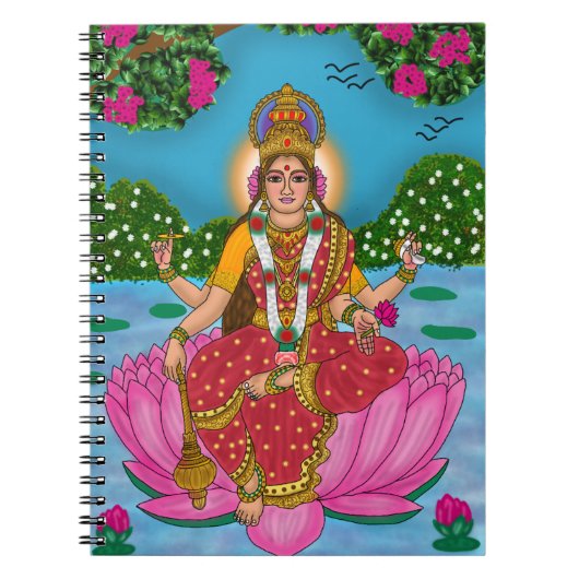 Godin Siddhidatri Notitieboek (Voorkant)
