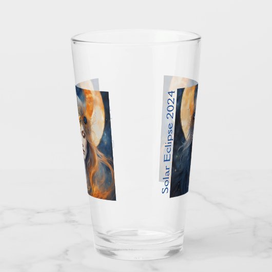 Godin Solar Eclipse 2024 Custom Memento Glas (Links)