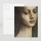 Godin uit het water briefkaart (Voorkant / Achterkant)