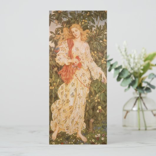 Godin van bloesems en bloemen, Flora door Morgan (Staand voorkant)