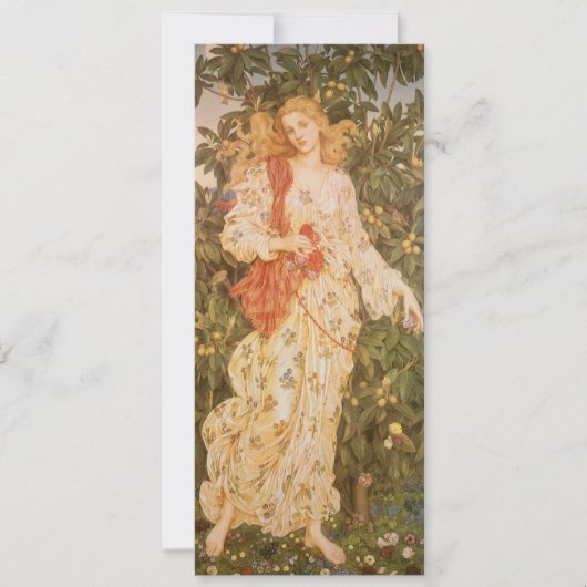 Godin van bloesems en bloemen, Flora door Morgan (Voorkant)