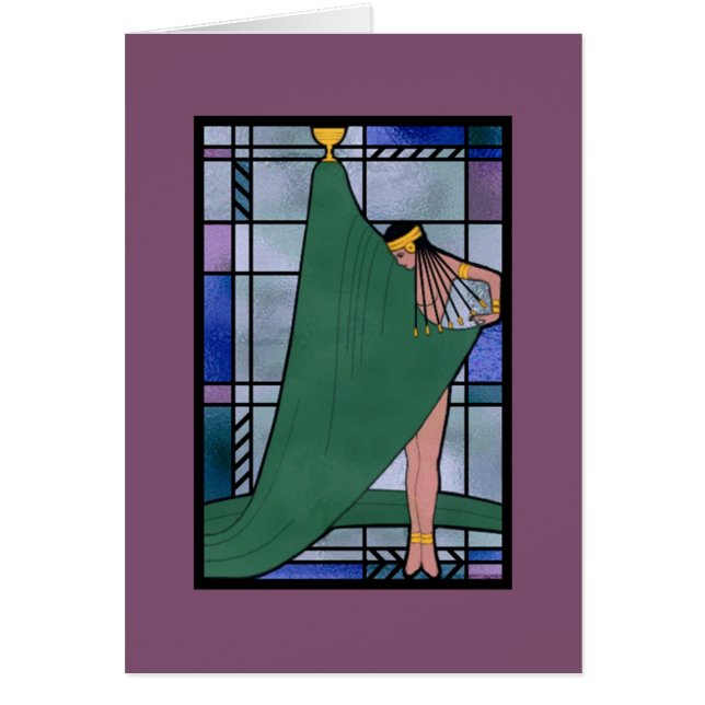 Godin van Dawn-kaart (Voorkant)