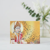 Godin van de Bijen Oude Spirituele FineArt van de Briefkaart (Staand voorkant)