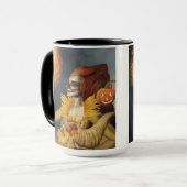 Godin van de herfst mok (Voorkant links)