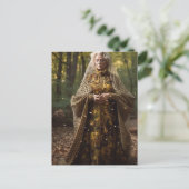 Godin van de Honingbijen Briefkaart (Staand voorkant)