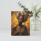 Godin van de Honingbijen Briefkaart (Staand voorkant)