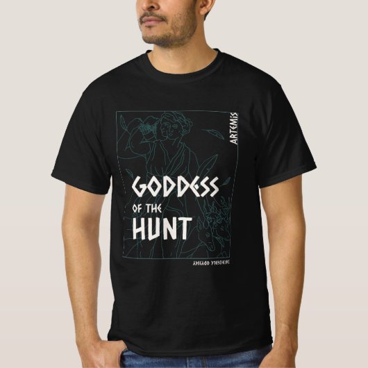 Godin van de Hunt Artemis T-shirt (Voorkant)