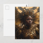 Godin van de Insecten Briefkaart (Voorkant / Achterkant)