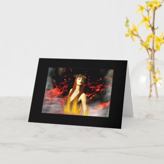 Godin van de Kaart van de Brand (Gele Bloem)