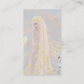 Godin van de Lente! Visitekaartje (Achterkant)