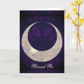 Godin van de Maan van de heks Prim Gehoornde Kaart (Gele Bloem)