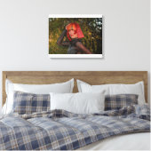 Godin van de Mode Canvas Afdruk (Insitu (Slaapkamer))