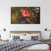 Godin van de Mode Canvas Afdruk (Insitu (Slaapkamer))