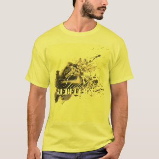 Godin van de Opstand - Vet Portret Ink-SplasArt T-shirt