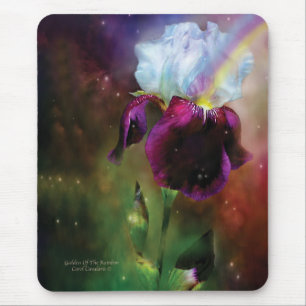 Godin van de regenboog Iris Mousepad Muismat