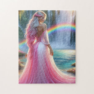Godin van de regenboogvallei legpuzzel