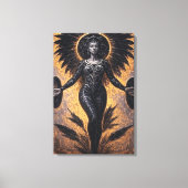 Godin van de Schaduwen Canvas Afdruk (Voorkant)
