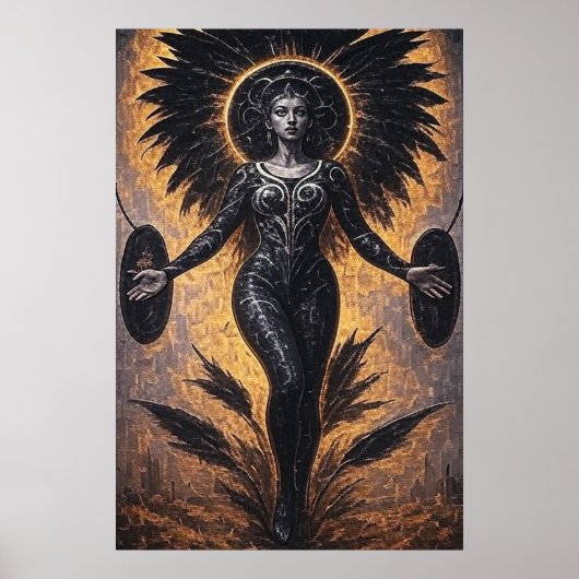 Godin van de Schaduwen Poster (Voorkant)