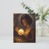 Godin van de Scifi Insecten Briefkaart (Staand voorkant)