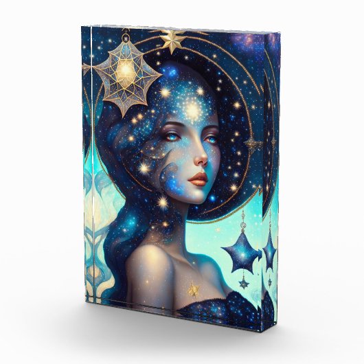 Godin van de sterren fotoblokken (Rechts)