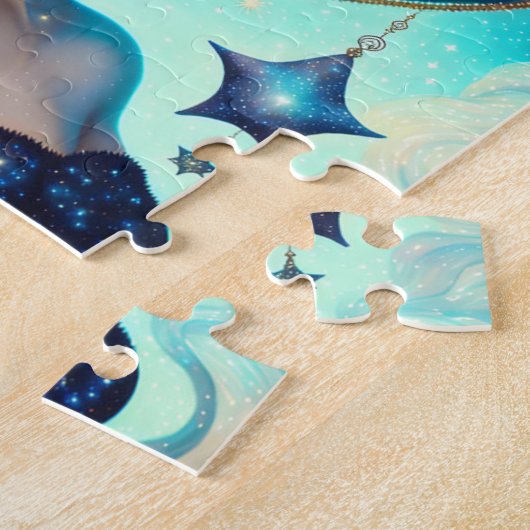 Godin van de sterren legpuzzel (Zijkant)