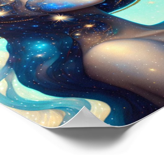 Godin van de sterren poster (Hoek)