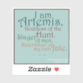 Godin van de sticker van de Jacht (Vel)