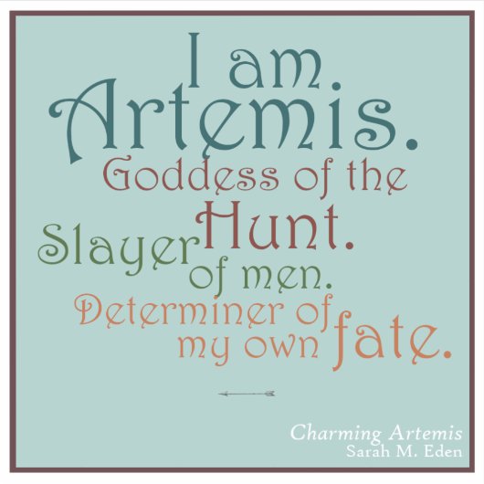 Godin van de sticker van de Jacht (Voorkant)