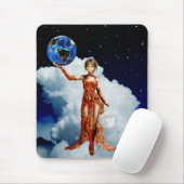 Godin van de Universum Mousepad Muismat (Met muis)