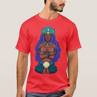 Godin van de Yoruba religie Yemoja T-shirt
