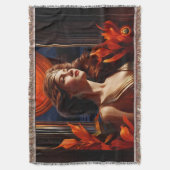 Godin van de zon Art Deco romantische glamour Deken (Voorkant Verticaal)