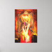 Godin van Fire PELE Canvas Afdruk (Voorkant)