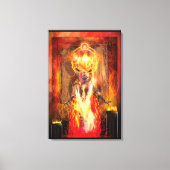 Godin van Fire PELE Canvas Afdruk (Voorkant)